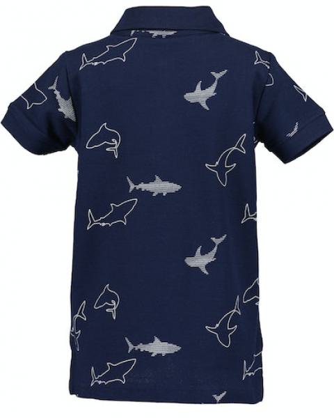 Poloshirt AOP Shark 110